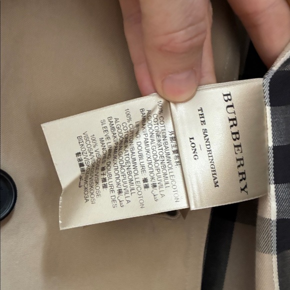 Burberry Sandringham Long Trench Coat in Sand ASO ROYALS - Picture 6 of 6